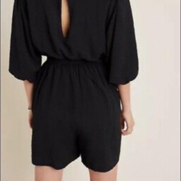 Anthropologie black romper. S - Picture 11 of 11